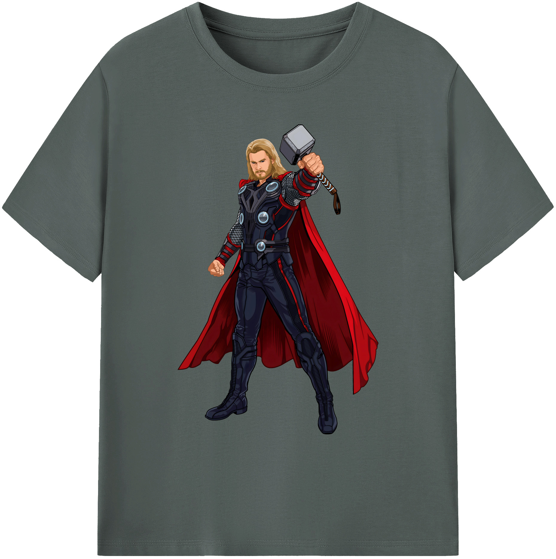 （画像用） アベンジャーズ The Avengers 綿100％ メンズ半袖Tシャツ｜肌触りやわらか＆通気性